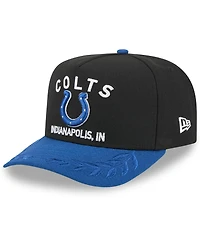 New Era Men's /Royal Indianapolis Colts 2025 Nfl Draft A-Frame 9FIFTY Snapback Hat