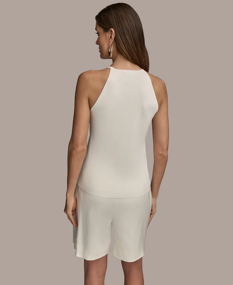 Donna Karan New York Women's Sleeveless Embellished Top