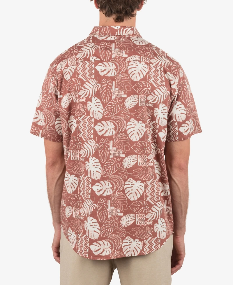 Hurley Men's Oao Lido Stretch Short Sleeve Shirt