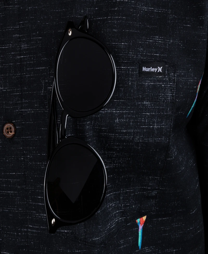 Hurley Men's Oao Lido Stretch Short Sleeve Shirt