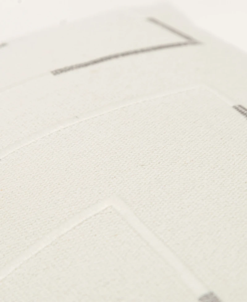 Rizzy Home Glam Striped Woven Decorative Pillow, 14" x 20"