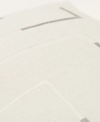 Rizzy Home Glam Striped Woven Decorative Pillow, 14" x 20"