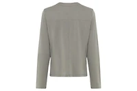 Olsen Women's Mixed Media Jersey Jacket