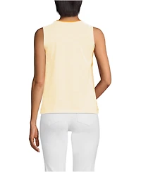 Lands' End Women's Lightweight Jersey Tank Top