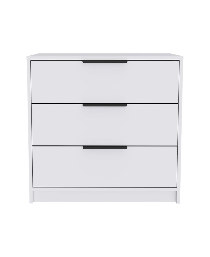 Three-Drawer Dresser for Bedroom Storage and Organization