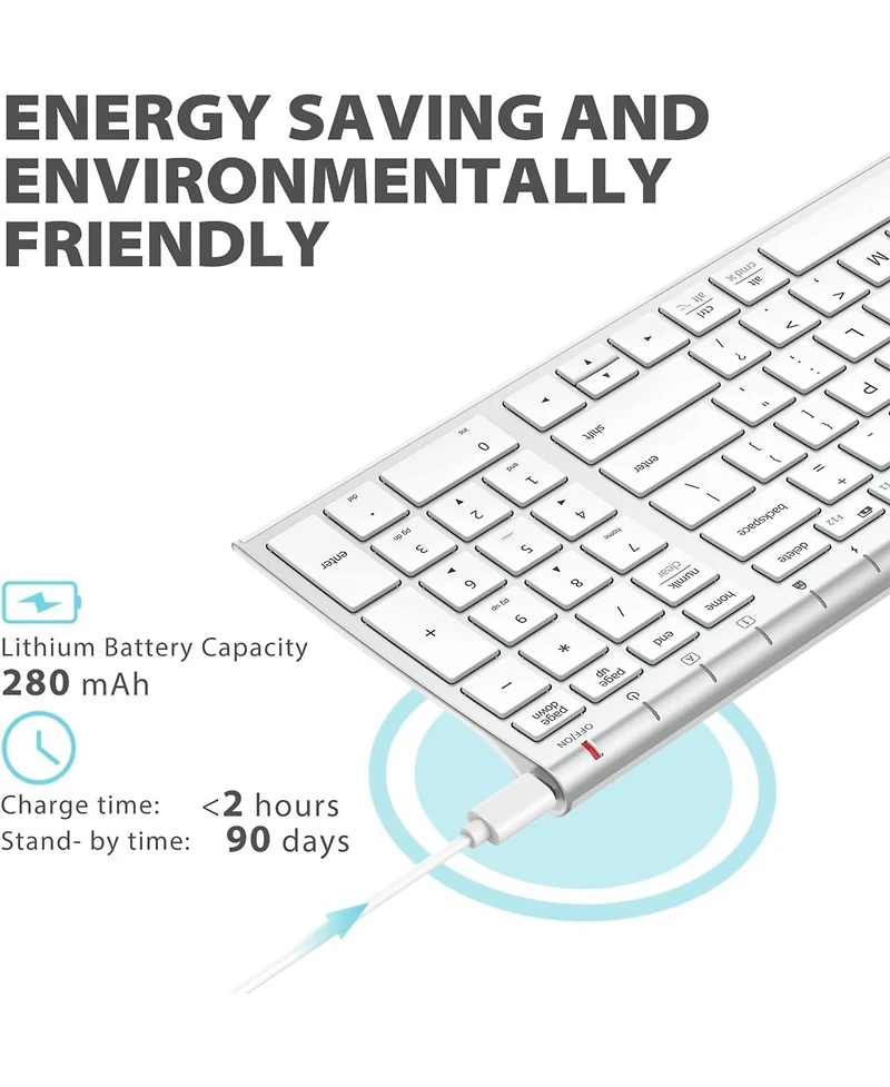 GK03 Wireless Keyboard and Mouse Combo