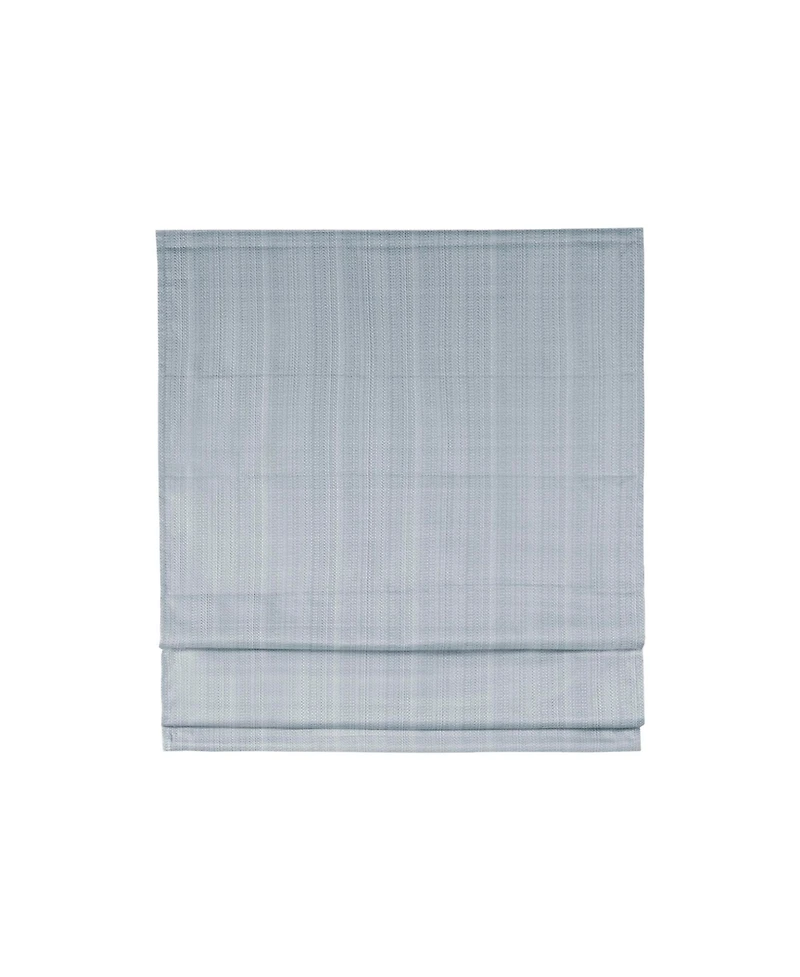 Basketweave Room Darkening Cordless Roman Shade, Single Panel for Bedroom, Thermal Insulated Window Blind Treatment for Living Room