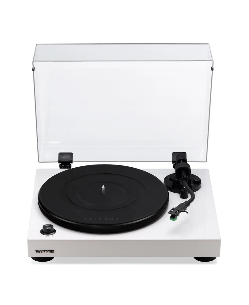 Fluance RT81 Elite High Fidelity Vinyl Turntable Record Player with Audio Technica AT95E Cartridge, Belt Drive, Built-in Preamp, Adjustable Counterwei