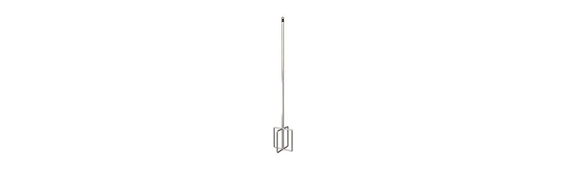 Bon 15-393 Egg Beater Mixer - Plated 5-inch Diameter - 30-inch Hex Shaft