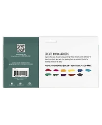 Professional Watercolor Paint Set: Jewel Tones
