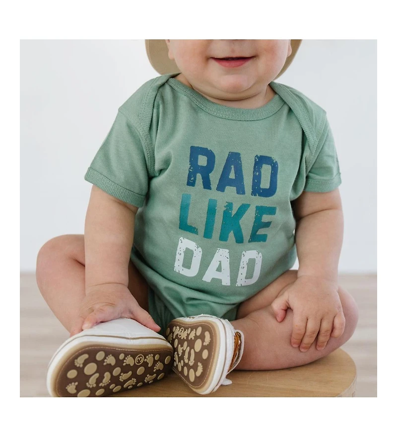 Sweet Wink Baby Boys Rad Like Dad Short Sleeve Bodysuit