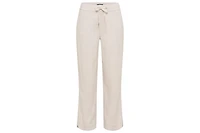 Olsen Women's Mona Fit Pull-On Linen Blend Pant