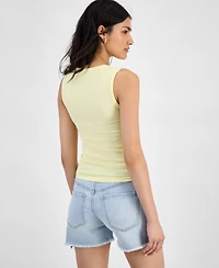 And Now This Women's Ribbed Seamless Square-Neck Tank Top, Created for Macy's