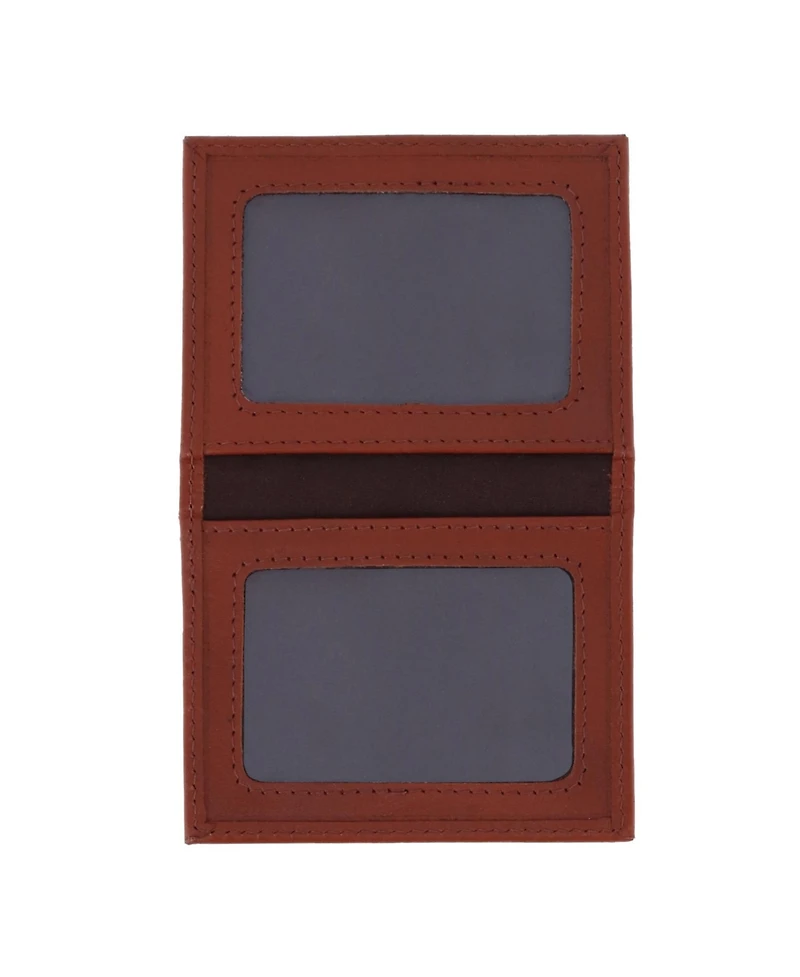 Trafalgar Men's Orion Leather 8-Slot Bi-Fold Wallet with Removable Id Card Case