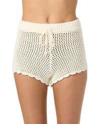 O'Neill Juniors Consuelo Crochet Pull-On Shorts