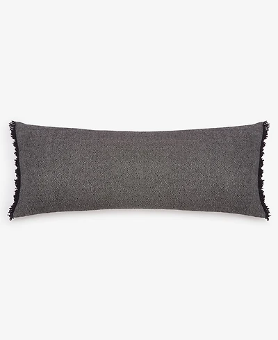 Oake Fringe Lumbar Decorative Pillow, 14" x 36", Exclusively at Macy's