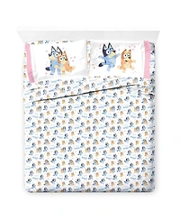 Bluey Striped Bed Set Queen