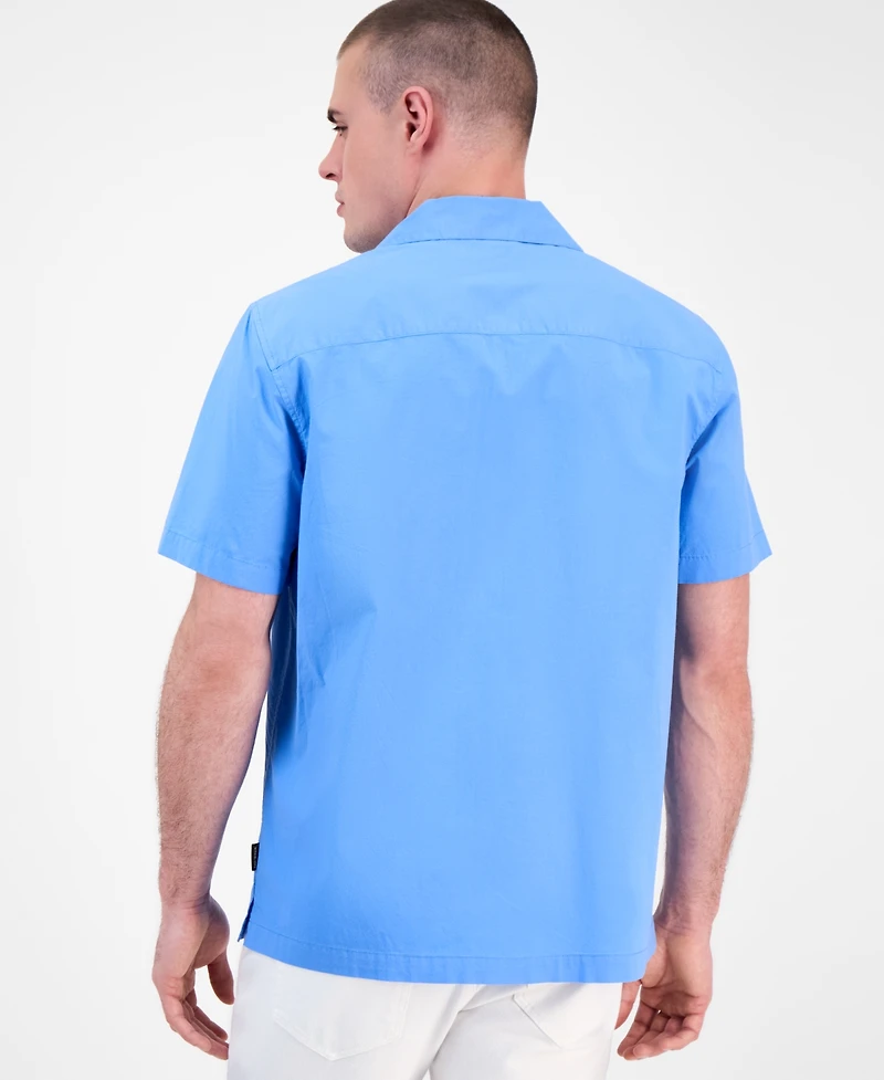 Michael Kors Men's Relaxed-Fit Solid Shirt