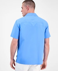 Michael Kors Men's Relaxed-Fit Solid Shirt