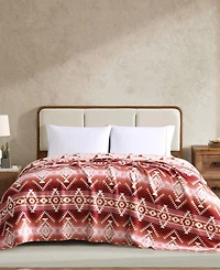 Wrangler Jericho Plush Reversible Blanket