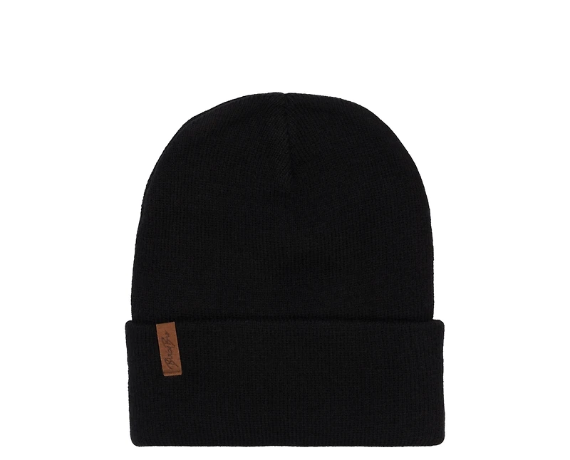 BinkyBro Men's Adult Fremont Black Beanie