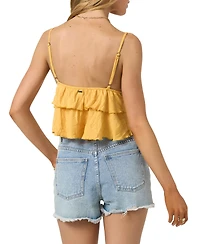O'Neill Juniors' Chloey Sleeveless Flowy Tank Top