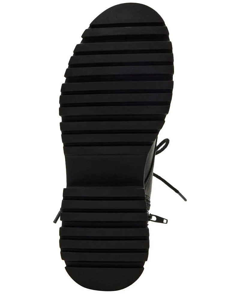 Madden Girl Maisey Lace-Up Combat Booties