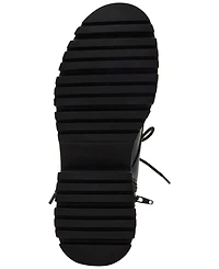 Madden Girl Maisey Lace-Up Combat Booties