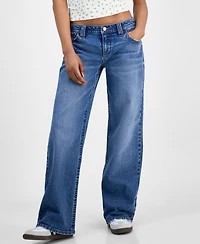 Celebrity Pink Juniors' Low-Rise Baggy Jeans