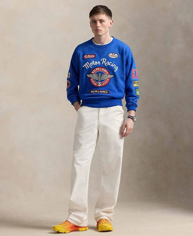 Polo Ralph Lauren Men's Vintage-Fit Fleece Graphic Sweatshirt