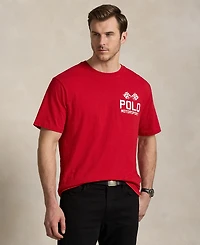 Polo Ralph Lauren Men's Big & Tall Slub Jersey Graphic T-Shirt