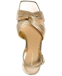 Michael Kors Women's Alessia Kitten-Heel Sandals
