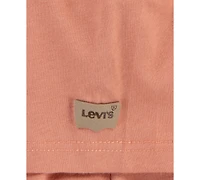 Levi's Baby Boys Bodysuit & Applique Shortalls, 2 Piece Set