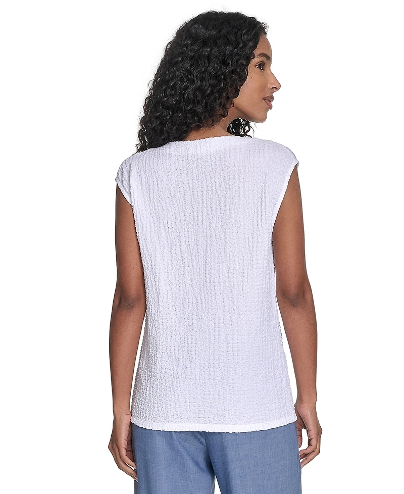Calvin Klein Women's Sleeveless Textured Top