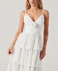 Astr the Label Women's Faeryn Cotton Maxi Dress