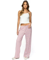 Edikted Women's Laken Mixed Striped Pants