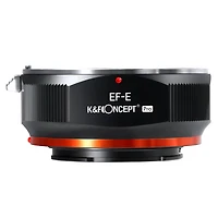 K&F Concept K&F Concept Kf M12105 High-precision Lens Adapter Ring, Matte Paint, Orange Secondary Oxide, Eos-nex Pro