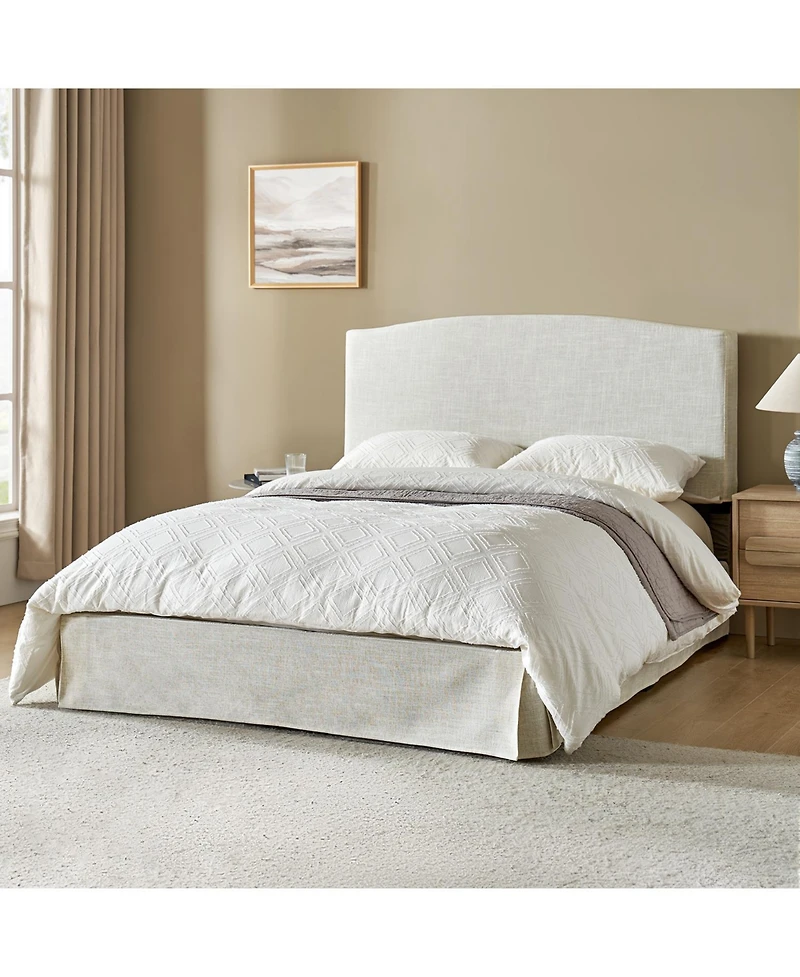 Modern Justus Upholstered Platform Bed-qb