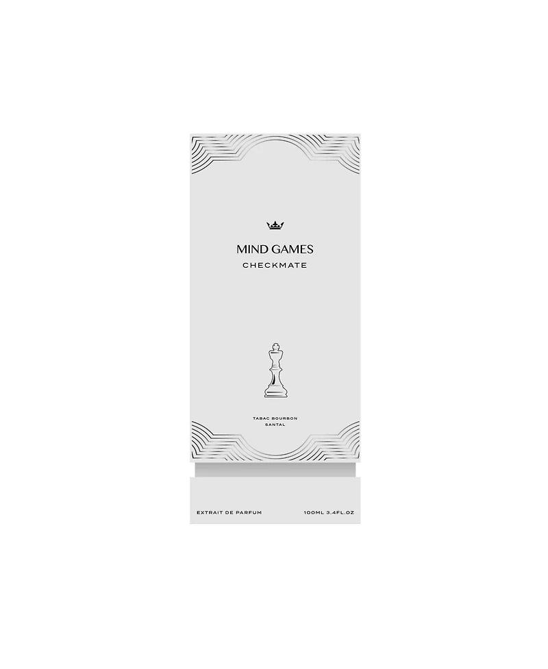 Mind Games Checkmate - Luxury Perfume with Notes of Champagne, Magnolia & Patchouli Leaves - Elegant Extrait de Parfum for Women & Men