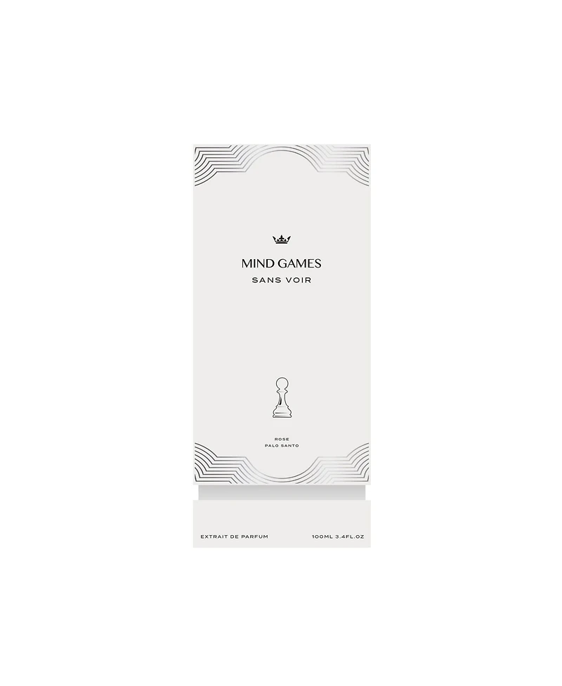 Mind Games Sans Voir - Luxury Perfume with Notes of Grapefruit, Incense & Palo Santo - Elegant Extrait de Parfum for Women & Men