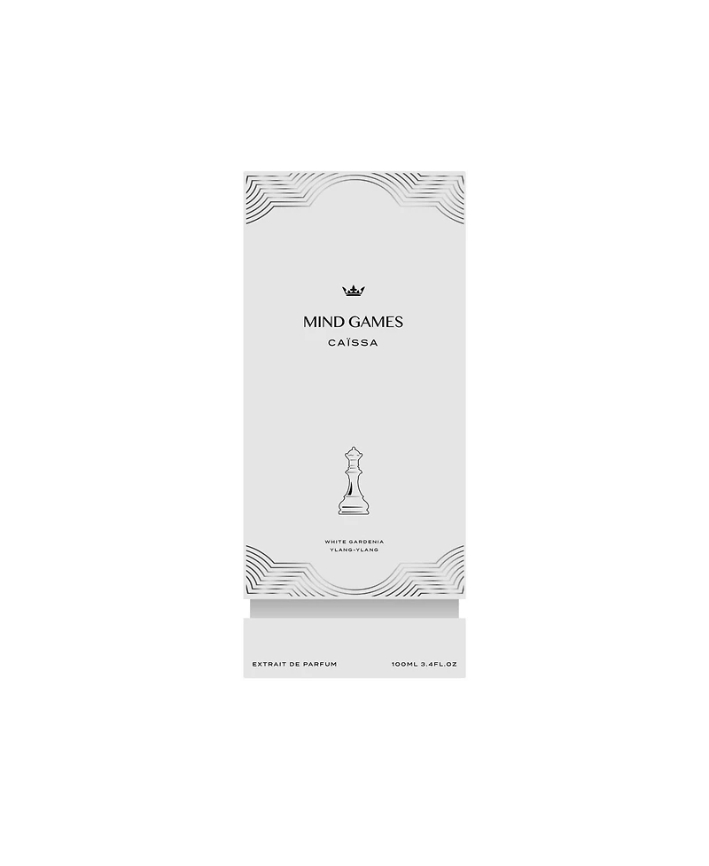 Mind Games Caissa - Luxury Perfume with Notes of Black Licorice, White Gardenia & Musk - Elegant Extrait de Parfum for Women & Men