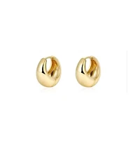 Dainty Huggie Hoop Earrings -3 Pairs