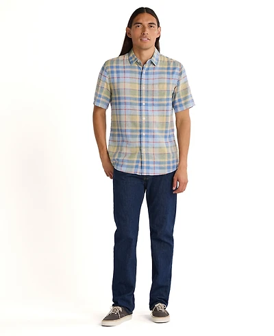 Pendleton Men's Short Sleeve Linen Dawson Shirt