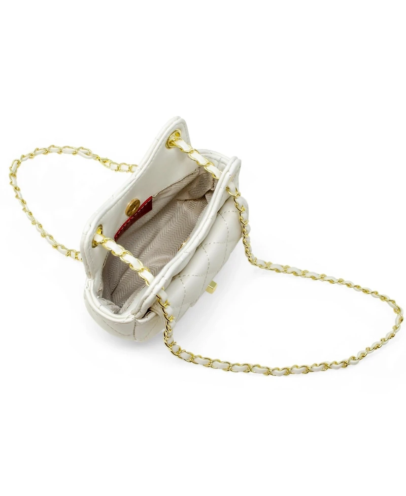 Tiny Treats + Zomi Gems Girls Tiny Quilted Treasure Purse, Pink