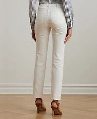 Lauren Ralph Mid-Rise Straight Jean, Regular and Short Lengths