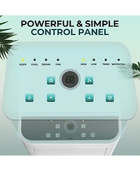 Cowsar 10,000 Btu Air Conditioner cool Up to 450 Sq.Ft, 4 Modes Portable Ac Unit with 24Hrs Timer/Led Display/Remote Control/Installation Kits, Ac Uni