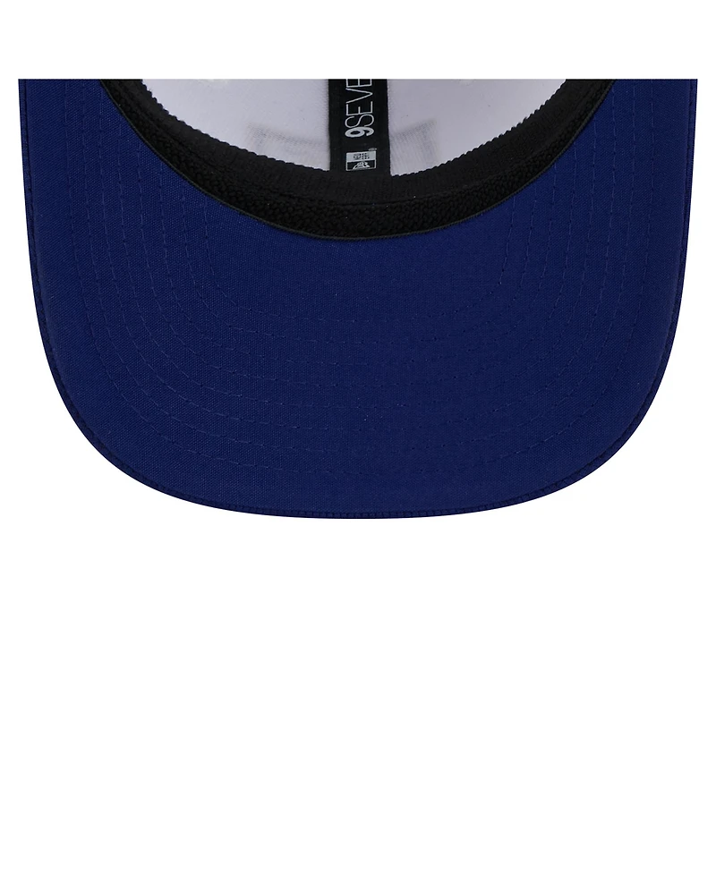 New Era Men's White/Blue Real Salt Lake 2025 Jersey Hook 9SEVENTY Stretch-Snap Hat