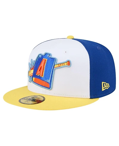 New Era Men's Blue Aberdeen IronBirds Copa de la Diversion 59FIFTY Fitted Hat
