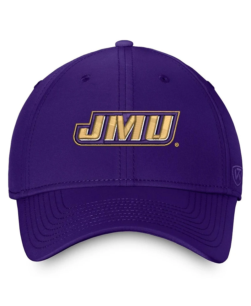 Top of the World Men's Purple James Madison Dukes Reflex Flex Hat