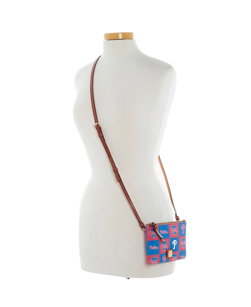 Dooney & Bourke Philadelphia Phillies Top Zip Crossbody Purse